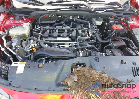 2020 Honda Civic Si Coupe из США, поврежденный, VIN 2HGFC3A5XLH751847